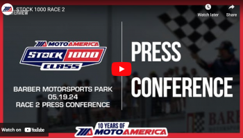 Video: Stock 1000 Race Two Press Conference From Barber Motorsports Park